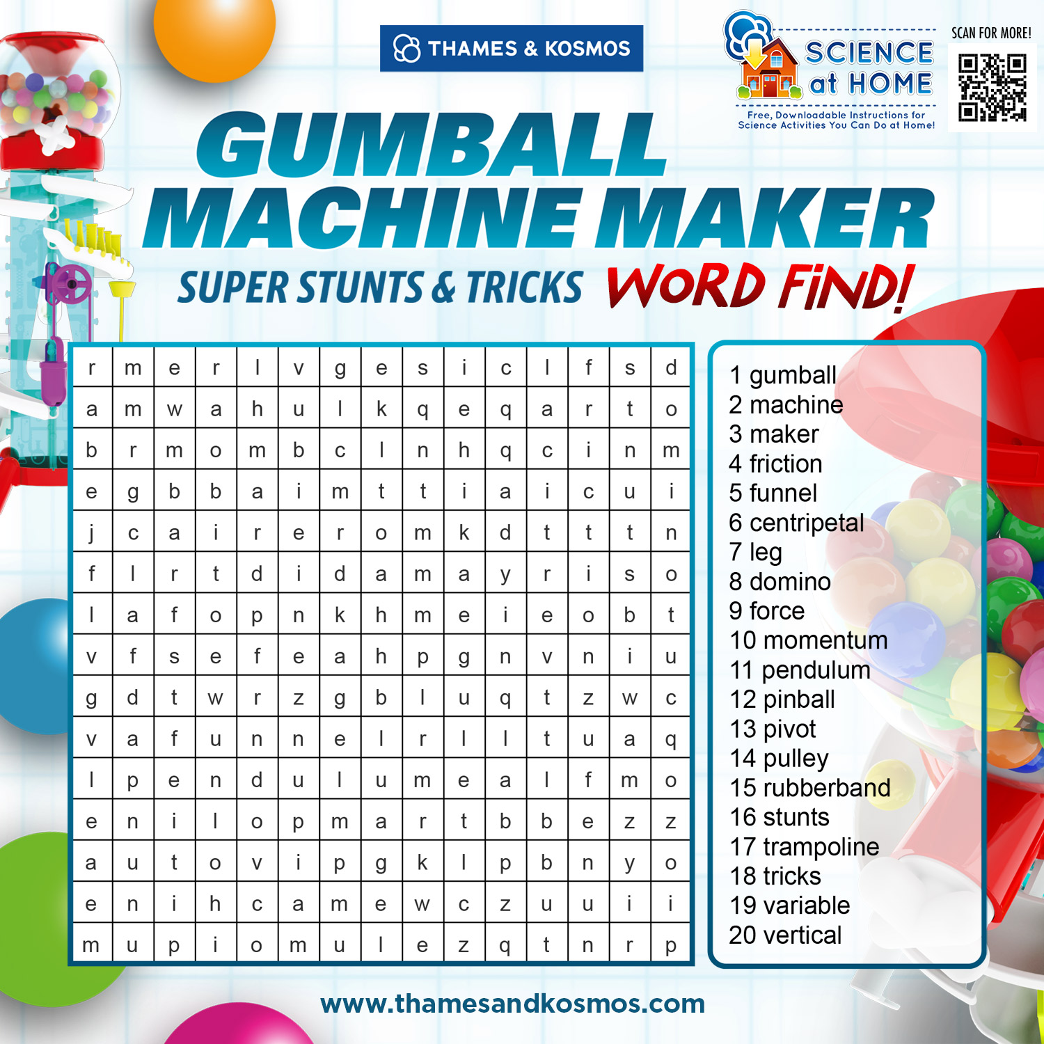 GumballMachineMaker WordFinder