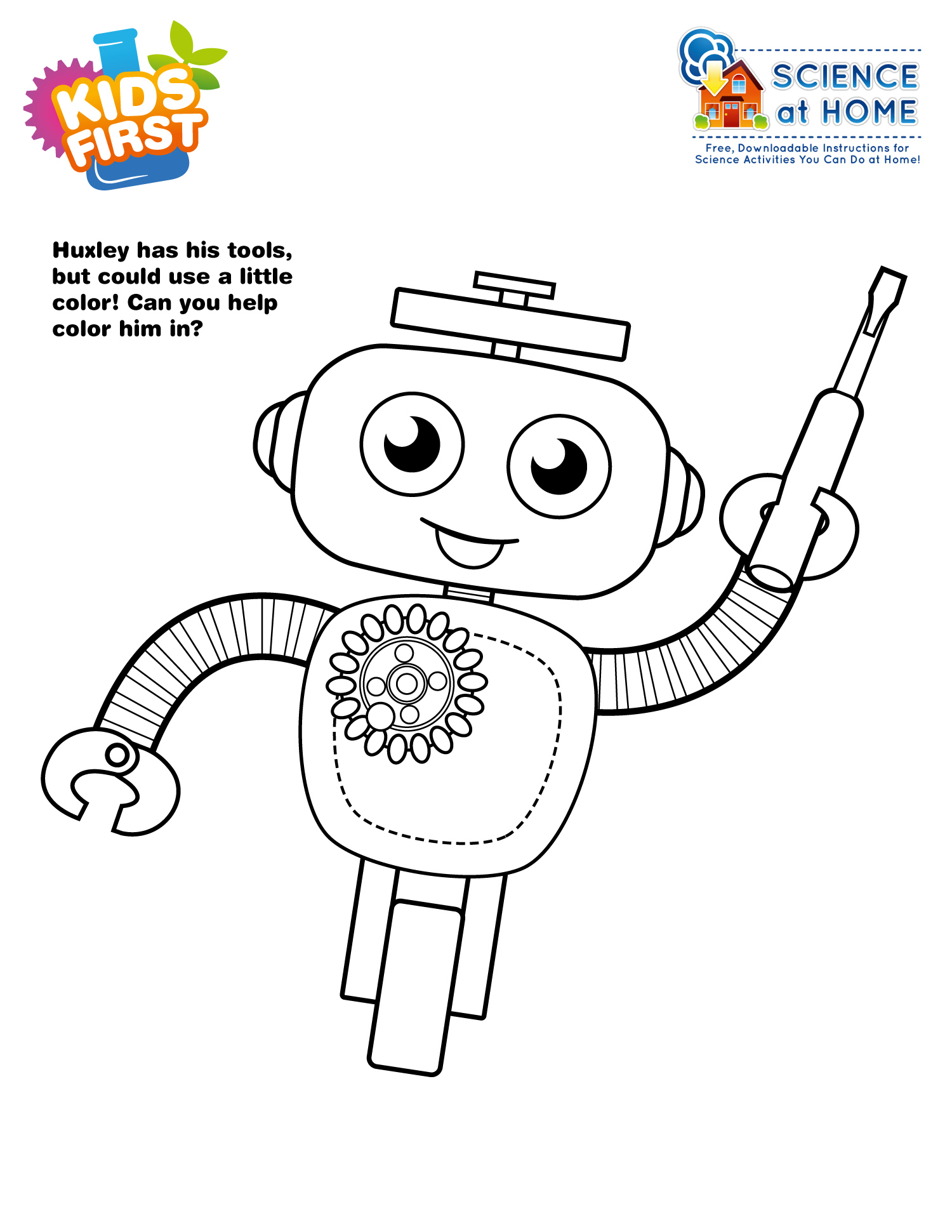Kidsfirst coloring huxley