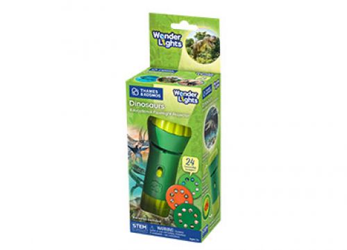 Wonder Lights: Dinosaurs - Educational Flashlight Projector