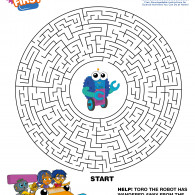 Kids First Robot Engineer Maze (ACTIVITY) Kids First Robot Engineer Maze (ACTIVITY)